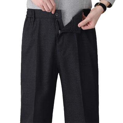 长裤宽松高腰宽松免烫抗皱休闲裤