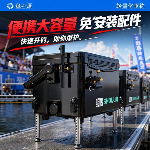渔之源2026新款钓箱加厚防晃
