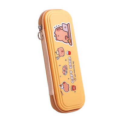 卡皮巴拉笔袋文具盒卡通收纳盒