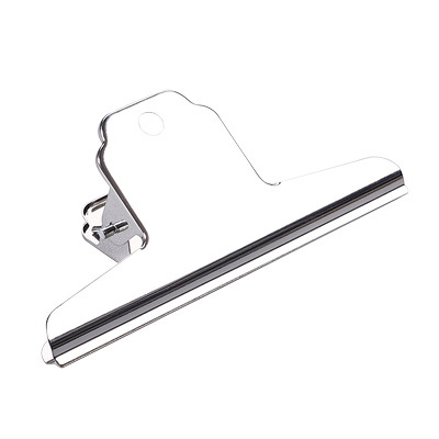 6个特大号夹子万用办公文具票据夹文件整理夹锈钢大夹子家用固定山形夹金属铁夹子不美术学生用素描纸画板夹