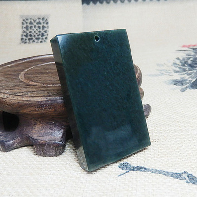 和田玉玉牌平安素面玉牌清仓价