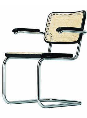 Thonet S 64 V Armchair by Marcel Breuer 扶手椅 藤椅 餐椅
