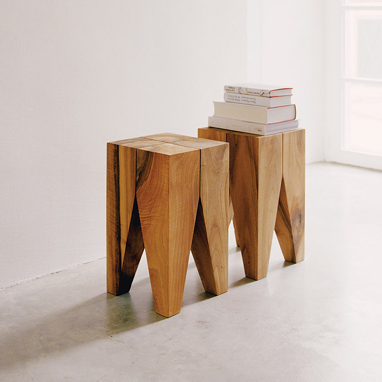 e15 Backenzahn by Philipp Mainzer 实木 凳子 咖啡桌