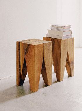 e15 Backenzahn by Philipp Mainzer 实木 凳子 咖啡桌