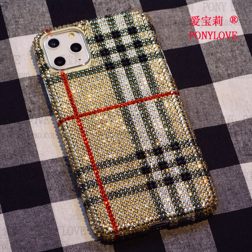 diy镶钻苹果pro适用max手机壳