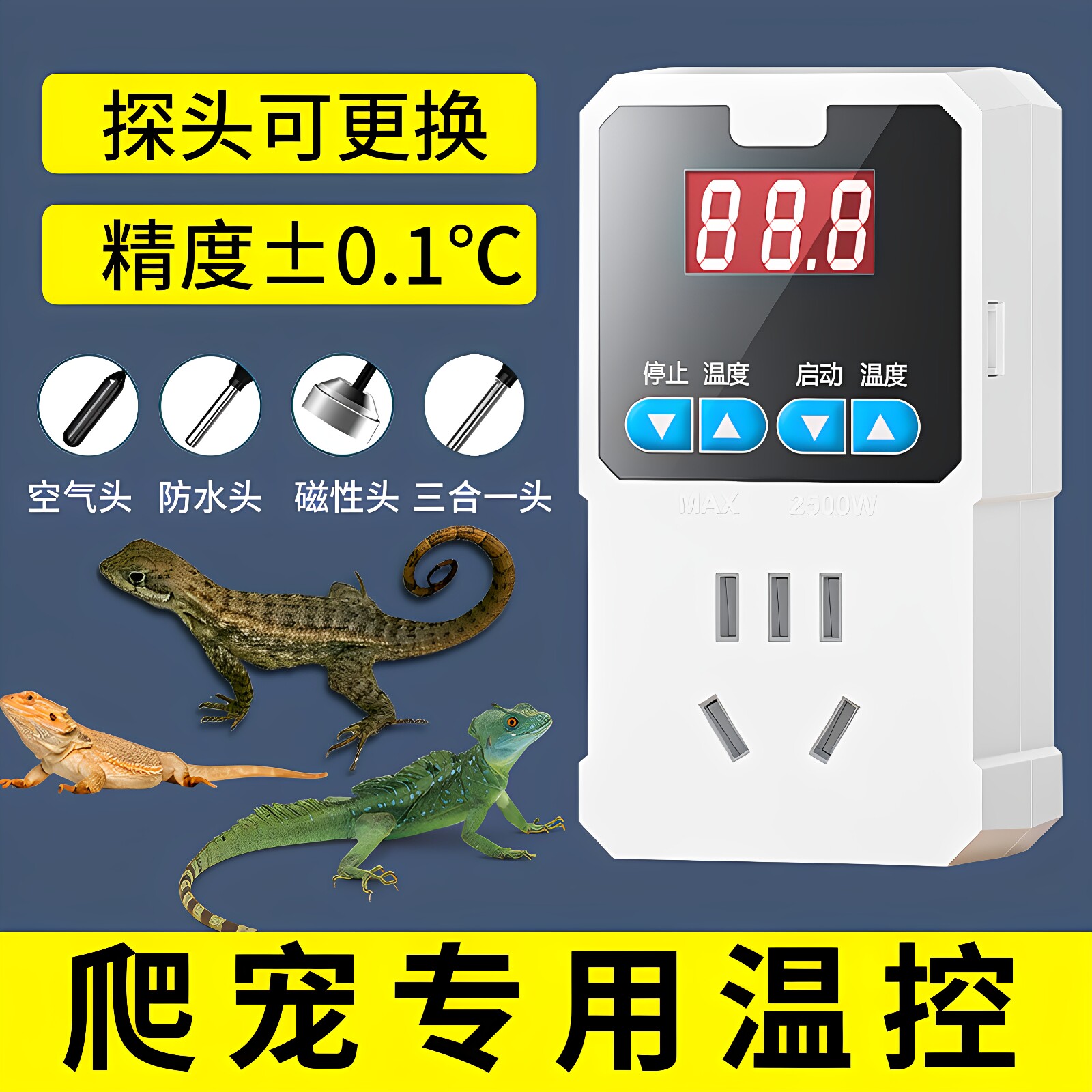 常新爬宠电子温控器开关温控插座图片