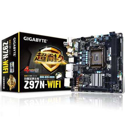 拍前询价:全新库存没上过机 技嘉 Z97N-WIFI ITX mini 小板 Z97