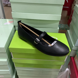 外贸出口法国原单女鞋GR圆头一字扣带玛丽珍休闲百搭女单鞋