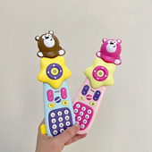 儿童电话仿真遥控器1 3岁玩具宝宝手机早教益智婴儿可啃咬6个月9