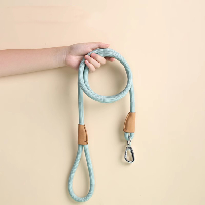 狗狗牵引绳大型犬P链柯基泰迪遛狗绳防冲爆P绳狗链子中小型犬绳子