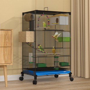 鸟笼鹦鹉笼八哥笼加粗加密虎皮笼加高超大玄风笼家用diy繁育鸟笼