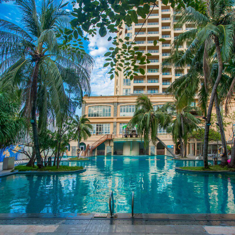 三亚胜意海景酒店6晚+含早+亲子儿童乐园+室外泳池+自行车骑行