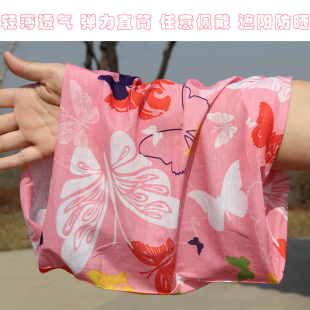 百变魔术围巾跑步头巾薄围脖套女夏季 弹力防晒遮阳男面罩爬山骑行