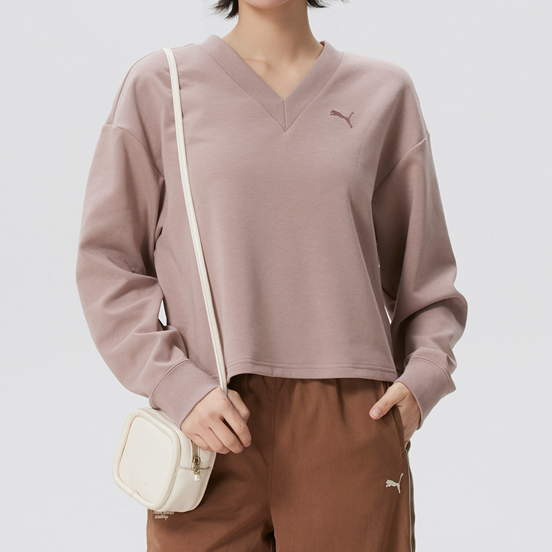 正品彪马PUMA女卫衣套头衫