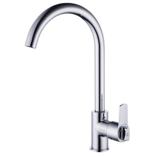 齐勒全铜智能恒温厨房水龙头洗菜盆冷热笼头洗碗池洗衣槽可旋转