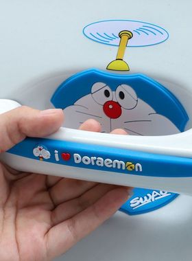 汽车防撞条车门门把手贴防磕碰后视镜车门防护贴卡通保护膜门碗贴