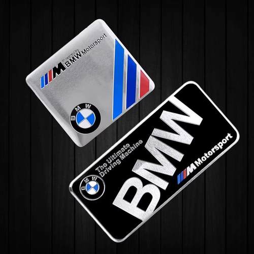 宝马侧标X6M装饰车标改装贴