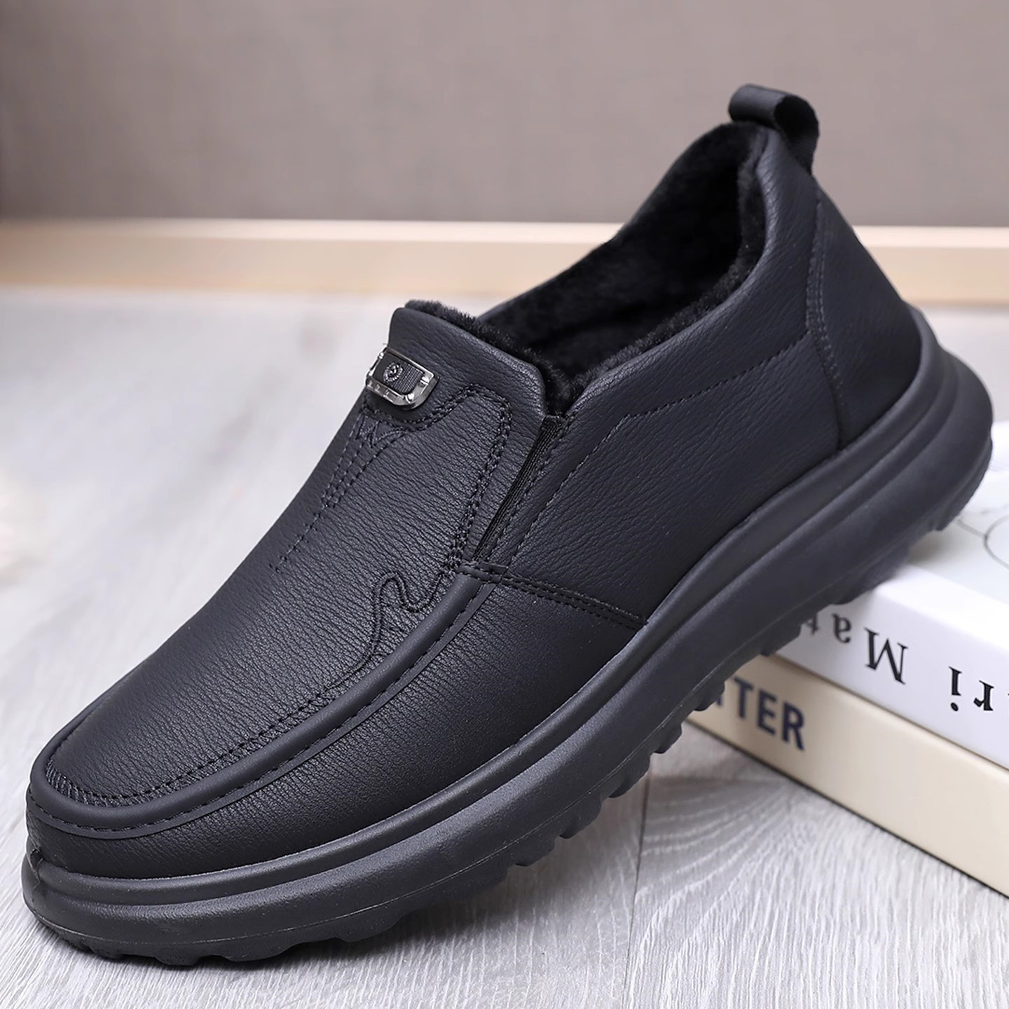 冬季二棉鞋老北京布鞋男鞋加绒