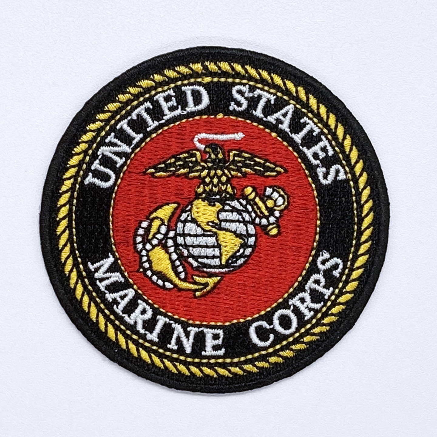 USMC美国海军陆战队刺绣章士气章战术臂章胸徽章外套帽子背包布贴