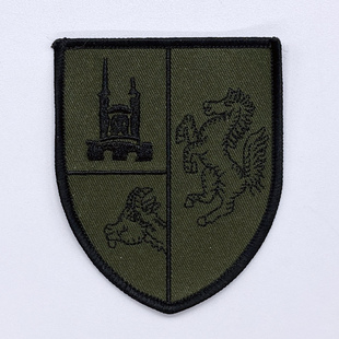 德国联邦国防军北方国防区军事风战术刺绣章士气章臂章帽背包布贴