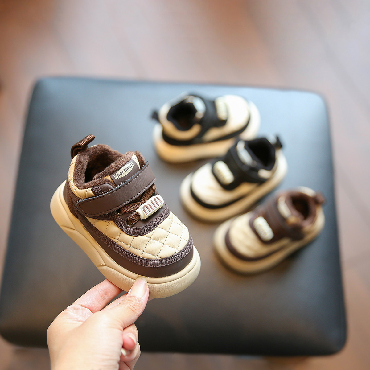 宝宝棉鞋婴儿鞋子软底幼儿学步鞋男宝女宝加绒板鞋运动鞋小童秋冬,童鞋/婴儿鞋/亲子鞋,学步鞋,淘宝优惠券,粉丝福利购,淘宝优惠卷