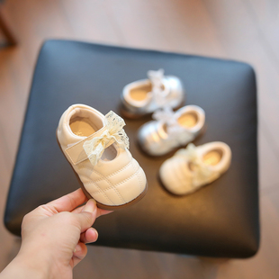 女宝公主鞋 2一3岁小女童鞋 小皮鞋 潮 软底婴儿鞋 单鞋 子宝宝学步鞋