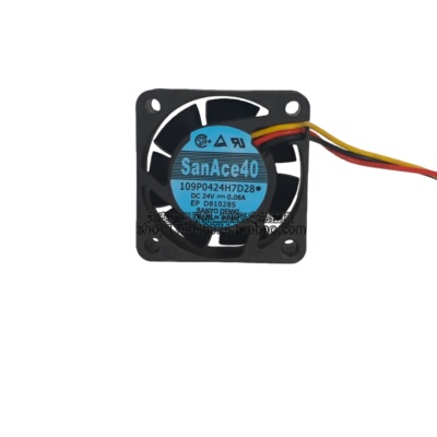 全新正品三洋 SanAce40 109P0424H7D28 24V 0.08A 4015变频器风扇
