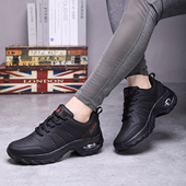 女士软底真皮水兵跳舞中老年妈妈鞋 意中飞2025秋冬新款 广场舞蹈鞋
