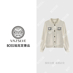 65025 原创设计 轻奢时尚 开衫 上衣 T恤2025潮流个性 VAZSLVE