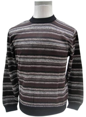 商场同款海尔曼斯低圆领长袖羊毛衫秋冬针织男装保暖毛衣A192D40