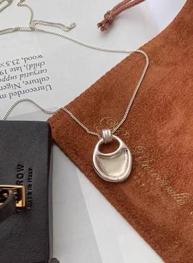 fever同款韩国小众马鞍包项链