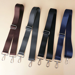 男士包带宽男包肩带咖黑色帆布尼龙带电脑包斜挎带子背包包包单买