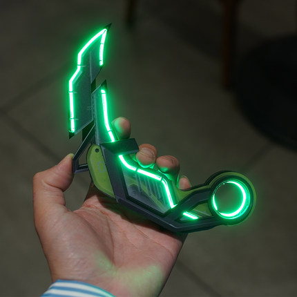 RGX显卡爪刀无畏契约周边Valorant模型Cosplay道具发光武器未开刃