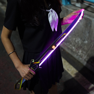 无畏契约2024年冠军战刀模型亚克力发光COS道具玩具瓦罗兰特周边