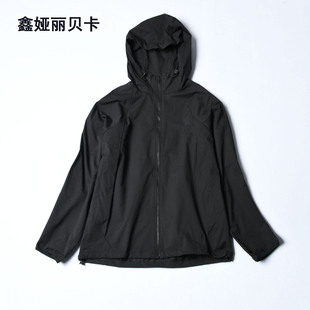 百搭抽绳设计简约显瘦拉链外套女上衣 新款 丽贝卡26002 2026春季