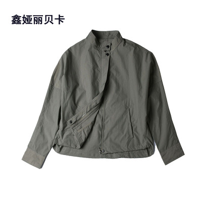 鑫娅丽贝卡休闲短款外套防晒衫
