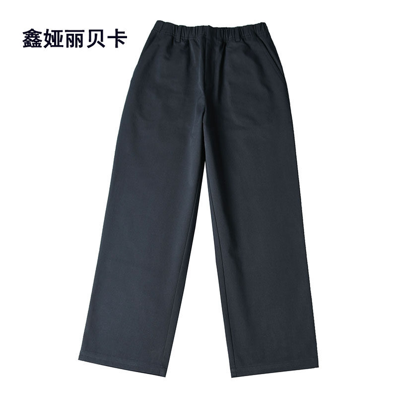 高腰休闲鑫娅丽贝卡九分裤直筒裤