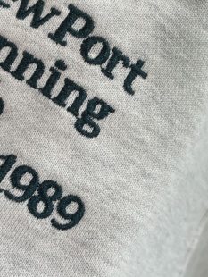 成人女士浅灰色纯棉毛圈宽松圆领卫衣慵懒休闲打底衫