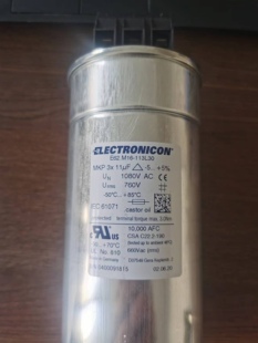 ELECTRONICON 电容器E63.M16-113L30  1080VAC3*11UF