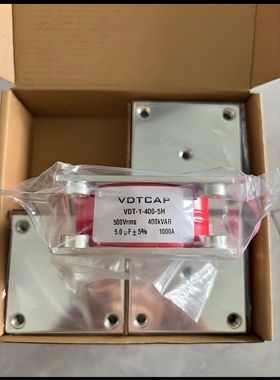 全新VDTCAP电容器，型号VDT-1-400-5H，电压500Vrms冷电电容