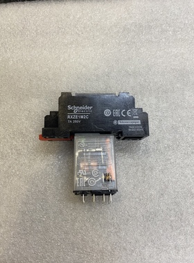 插拨式继电器   PXM2AB2BD   24VDC   含底座