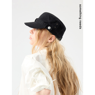 郑佰万 时髦百搭马术帽子出片报童帽 复古平顶帽女春秋高级感个性