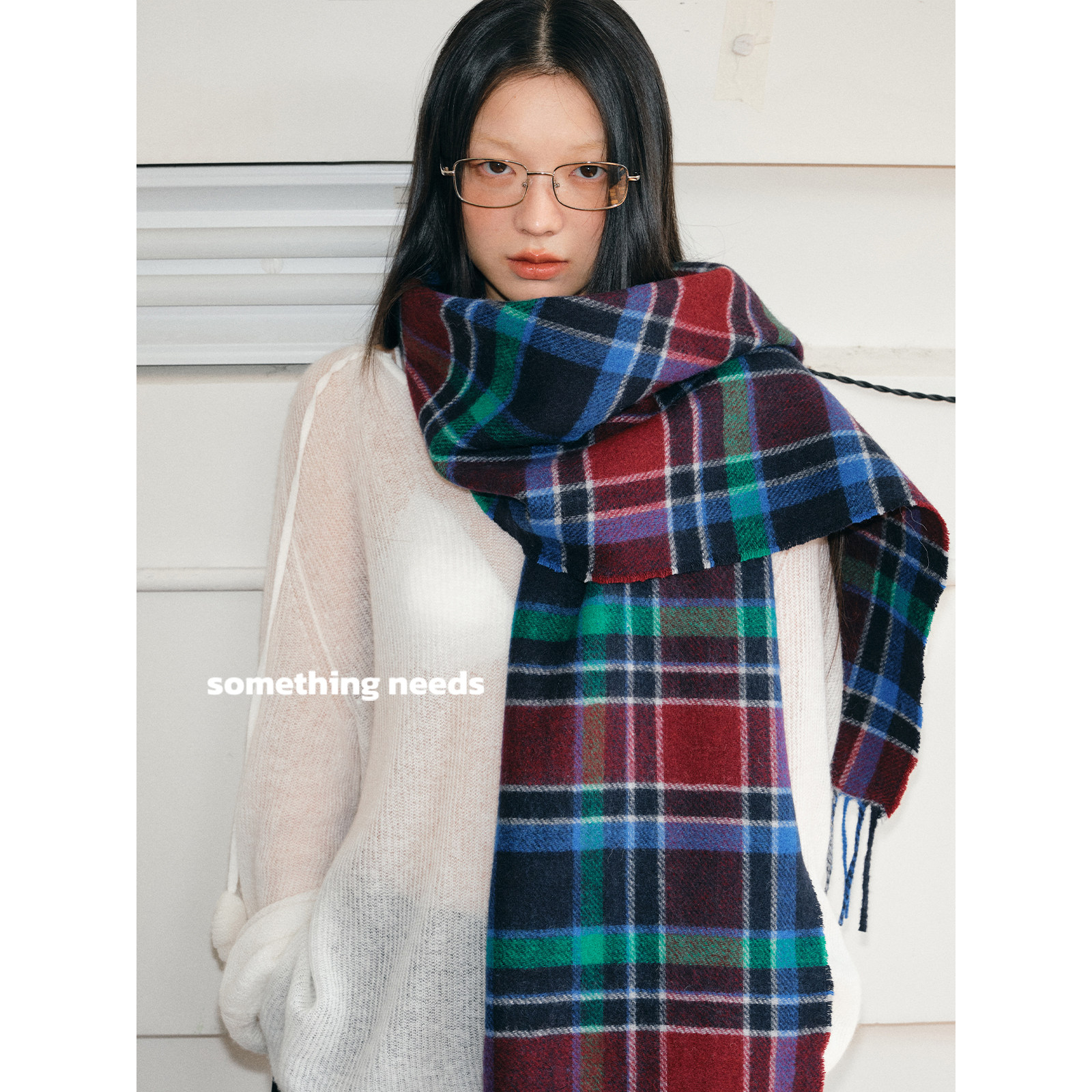 郑佰万 经典英伦风格子围巾女百搭彩格护脖防寒羊毛大围脖情侣潮,服饰配件/皮带/帽子/围巾,围巾/丝巾/披肩,淘宝优惠券,粉丝福利购,淘宝优惠卷