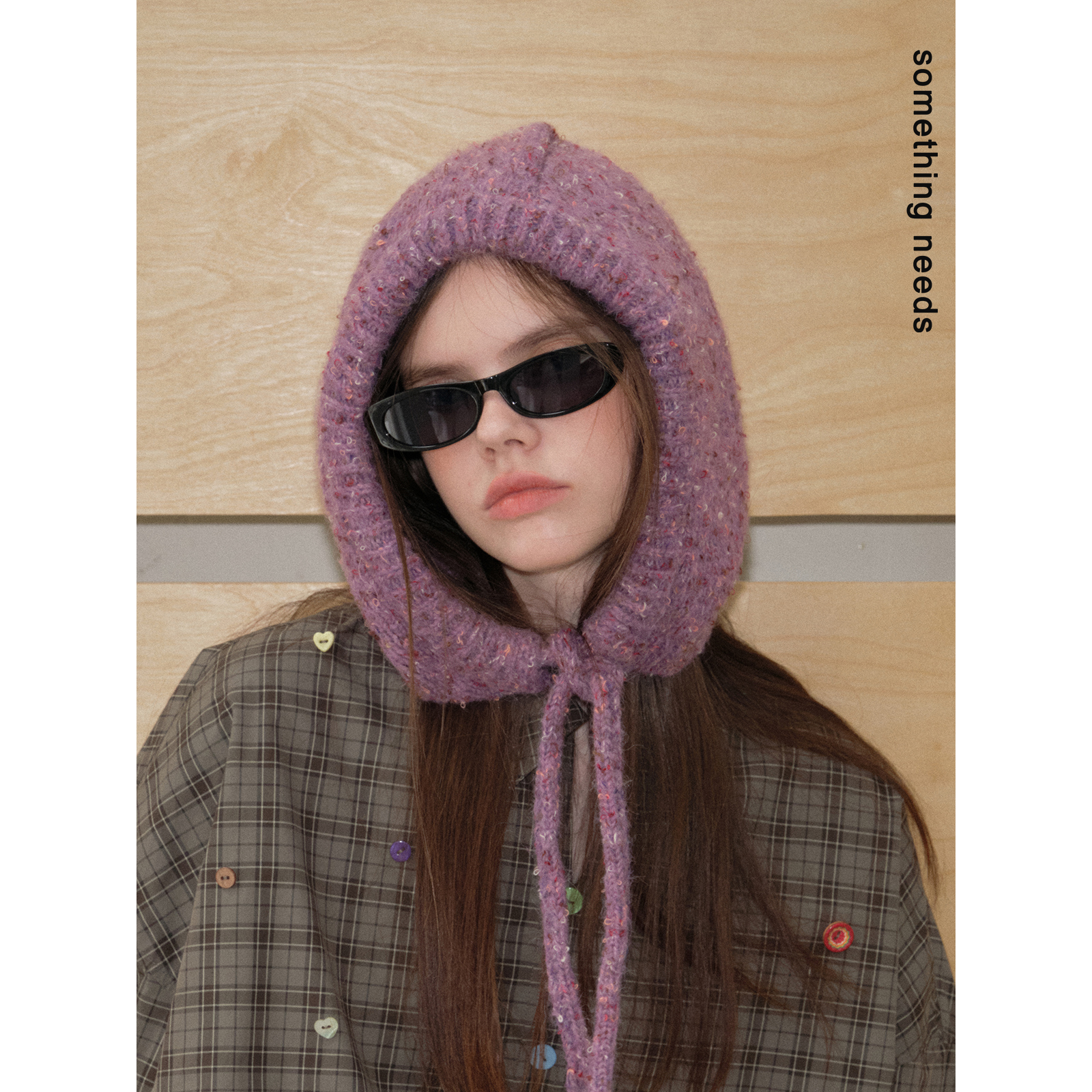 冬日温暖织物显白脸小巴拉克拉帽