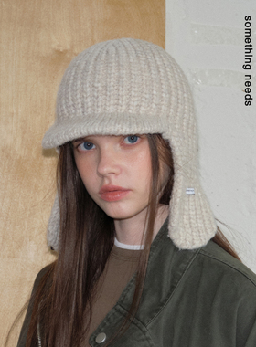 郑佰万 一帽多造型~个性百搭时尚针织飞行帽25冬防寒保暖护耳帽女