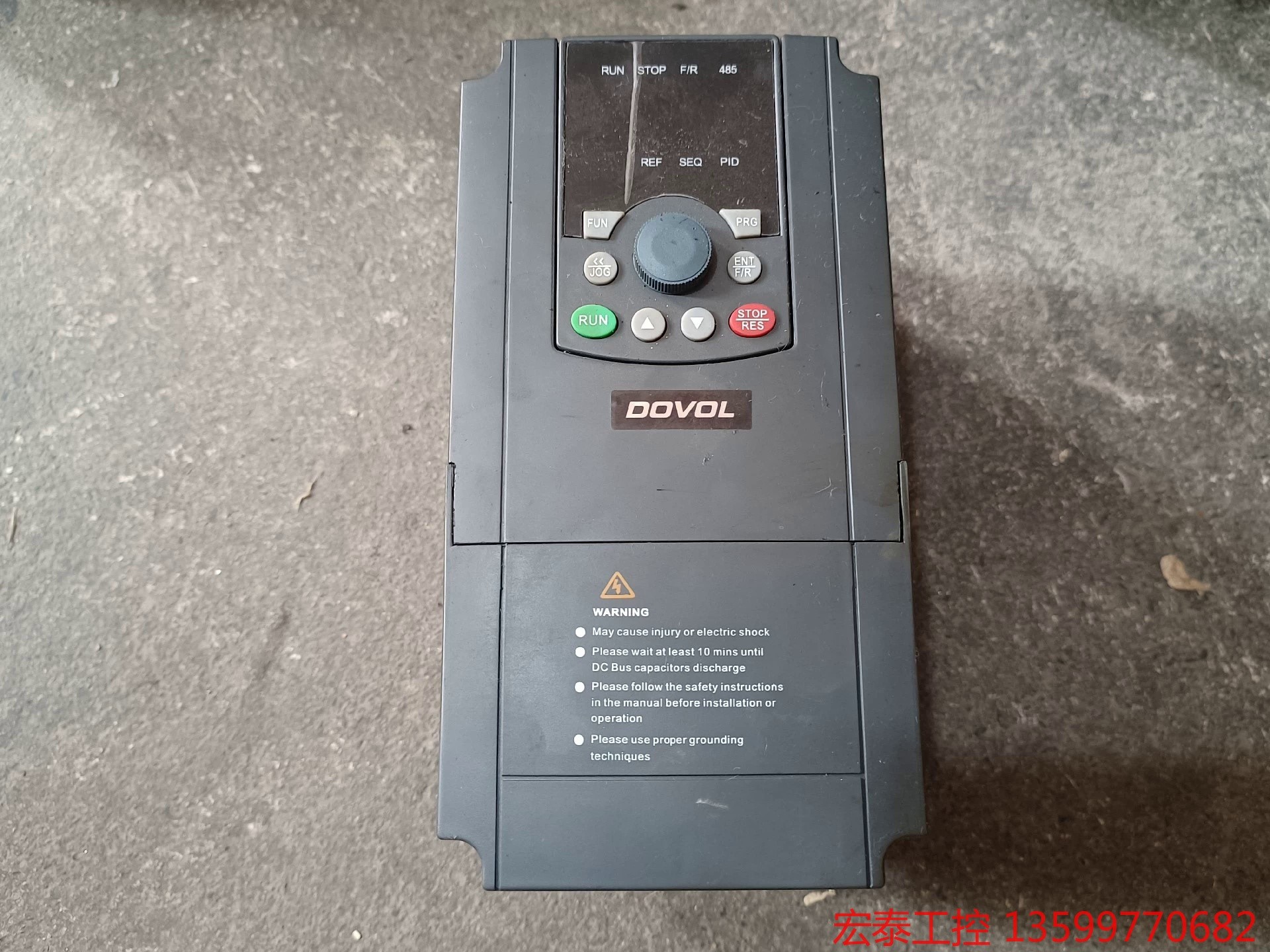 原装拆机德弗变频器，DV620-4T5.50G，5.5KW， 电子元器件市场 其它元器件 原图主图