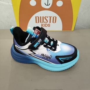 大东加绒儿童鞋2025冬季新款时尚休闲舒适轻便男女童运动鞋1002