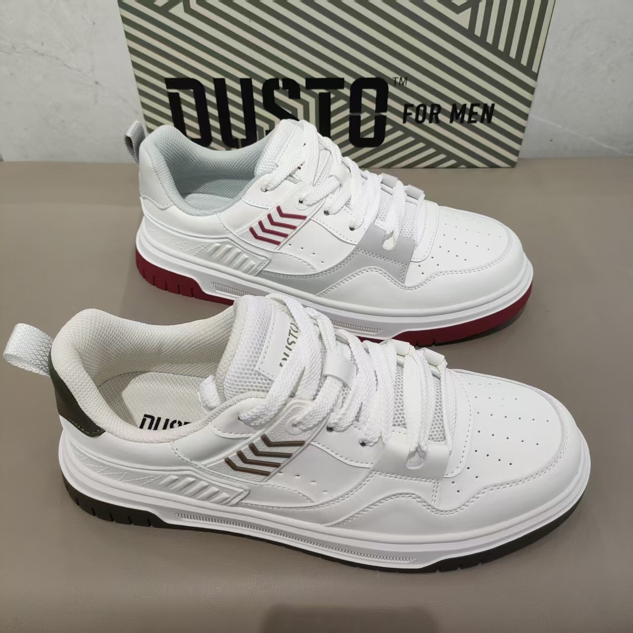 大东男鞋小白鞋2026春季新款时尚休闲鞋男平底橡胶底男鞋1029,流行男鞋,休闲板鞋,淘宝优惠券,粉丝福利购,淘宝优惠卷