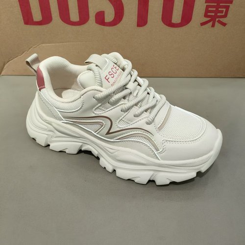 大东老爹鞋女鞋2026秋季新款时尚休闲拼接系带网鞋舒适运动鞋3121