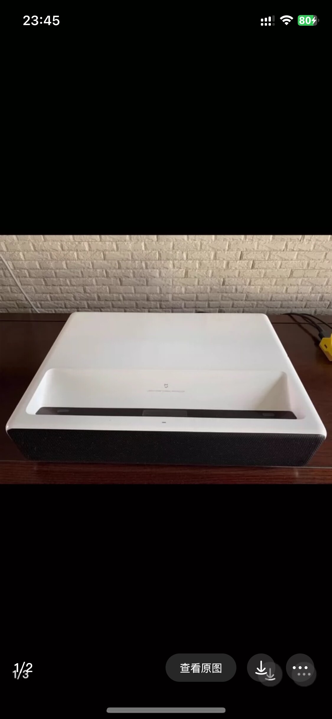 米家激光电视，150寸，高清激光电视，全套包装特价处理，